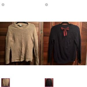 Bundle - 2 j crew sweaters